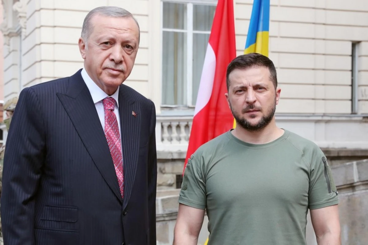 Zelenski Ərdoğana təşəkkürünü bildirib