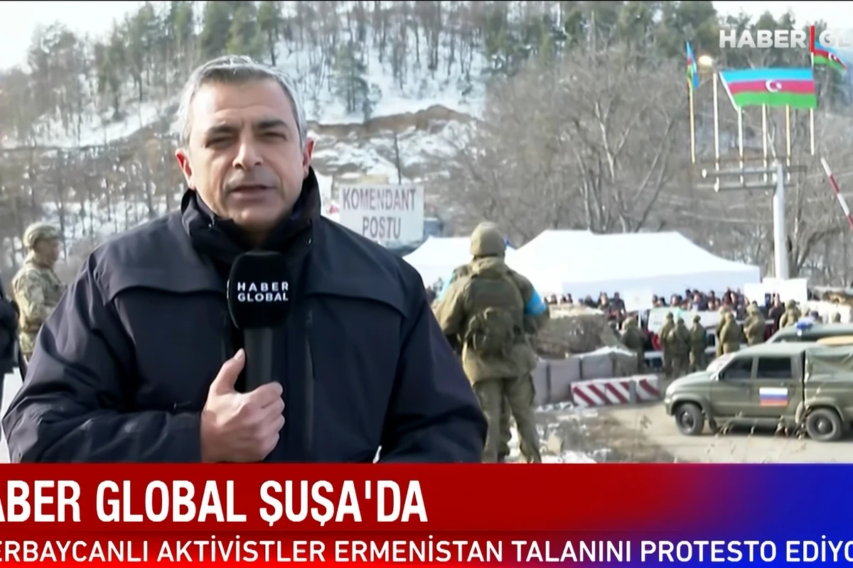 “Haber Global” Şuşada azərbaycanlı ekofəalların etirazını işıqlandırıb - VİDEO