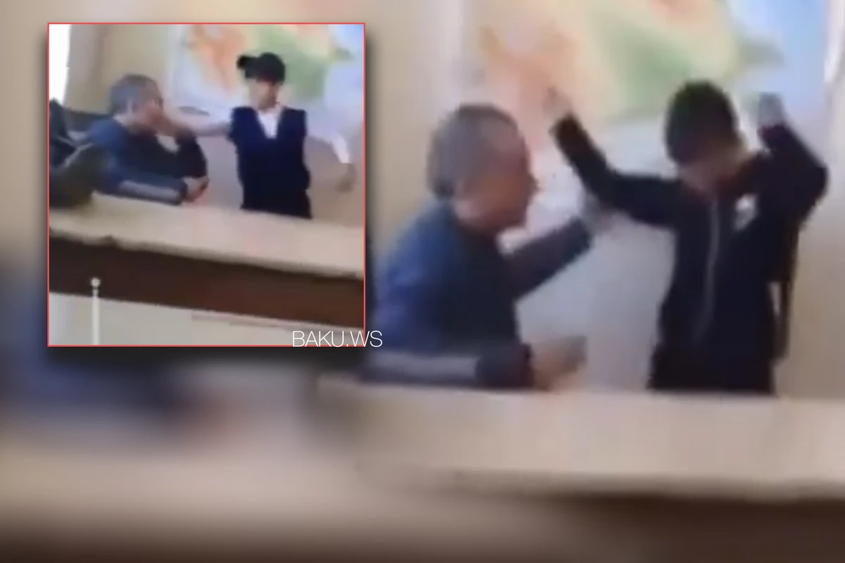 Очередное непристойное поведение учеников в школе - ВИДЕО