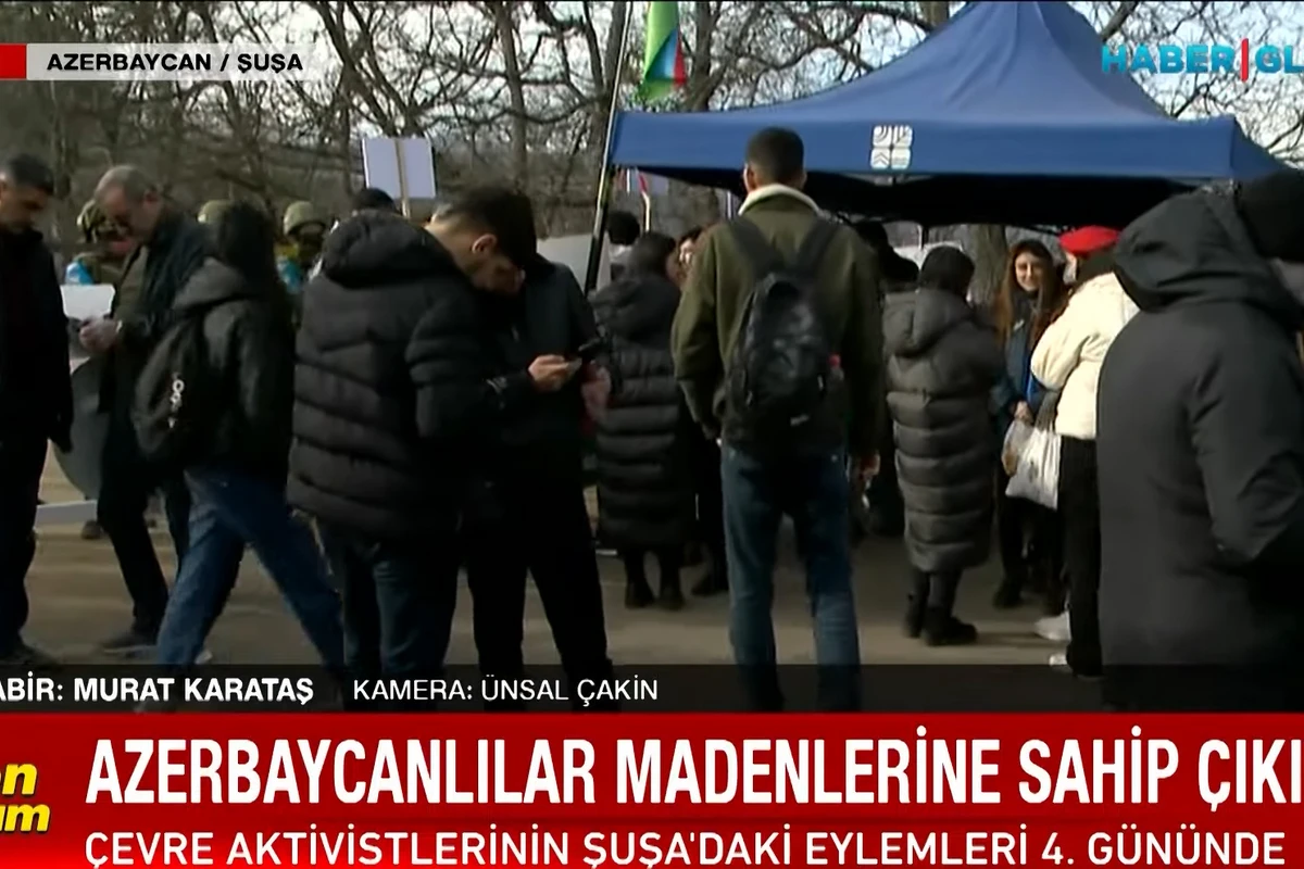 “Haber Global” etirazların 4-cü günü barədə: “Azərbaycanlılar mədənlərinə sahib çıxırlar” - VİDEO
