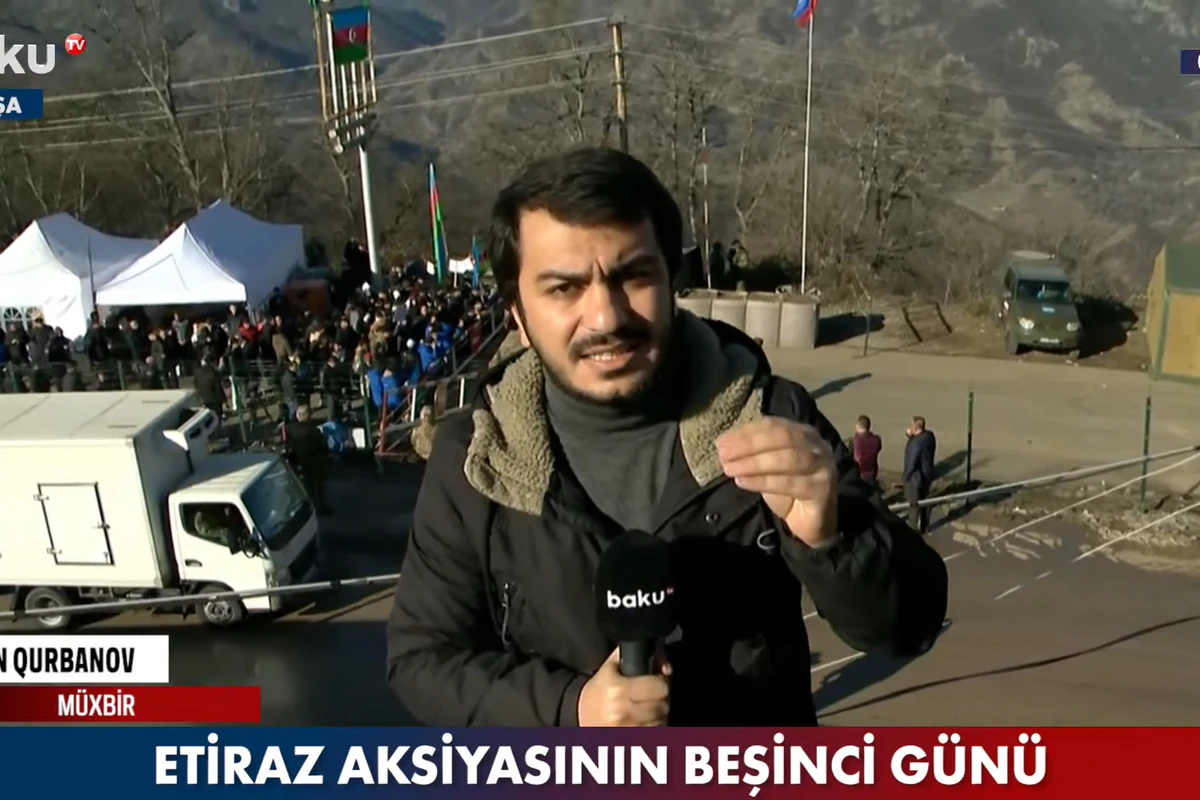 Sülhməramlıların avtomobillərinin hərəkətinə növbəti dəfə şərait yaradılıb - VİDEO