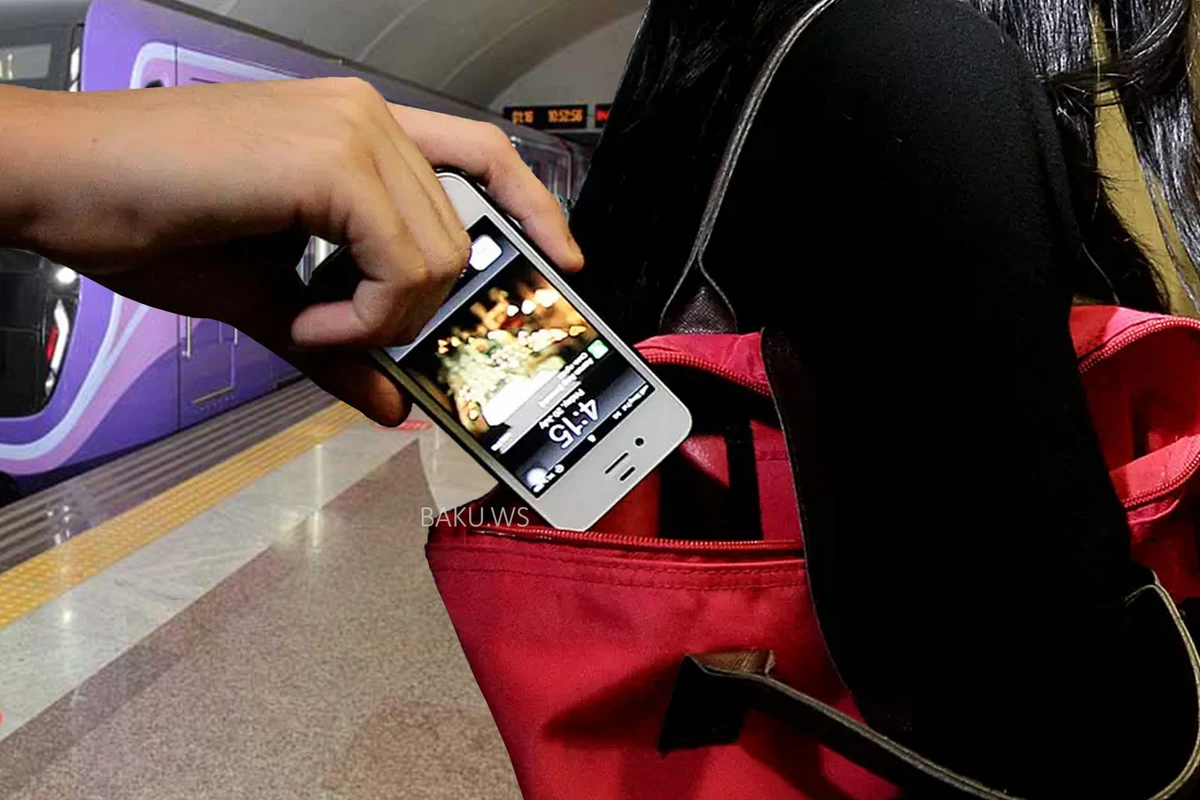 Metroda qadının telefonunu oğurlayan şəxs saxlanılıb