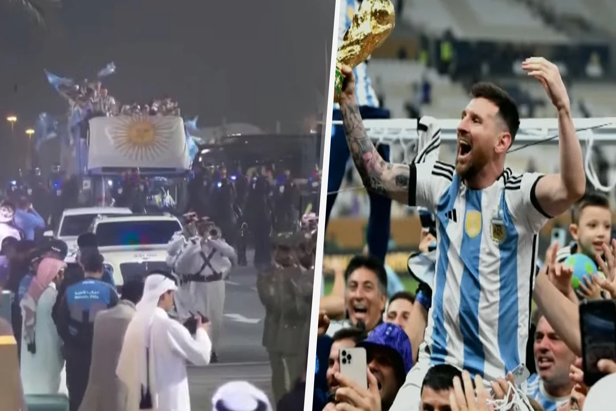 Argentinadan çempionluq paradı - VİDEO