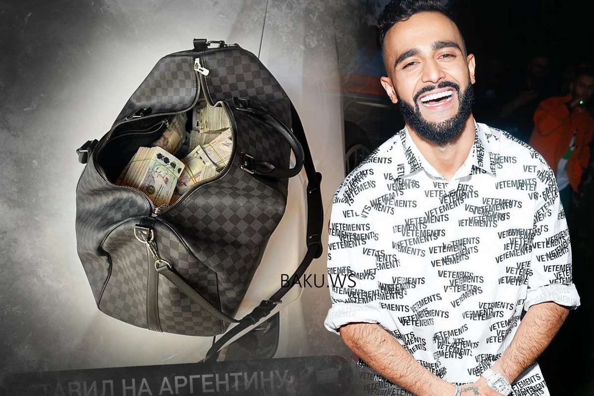 Гусейн Гасанов поставил на победу Аргентины целую сумку денег - ВИДЕО