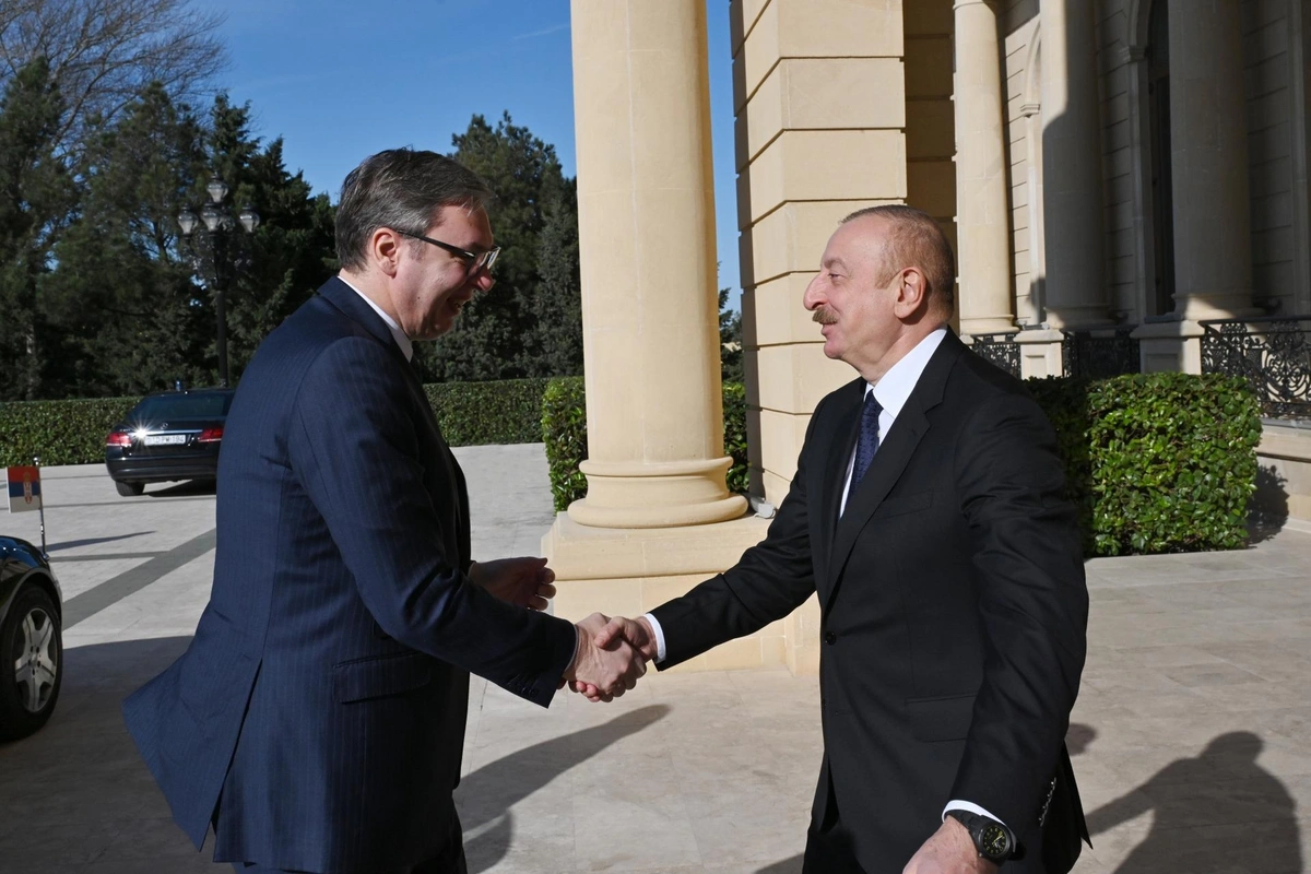 Azərbaycan və Serbiya Prezidentlərinin təkbətək görüşü olub - FOTO