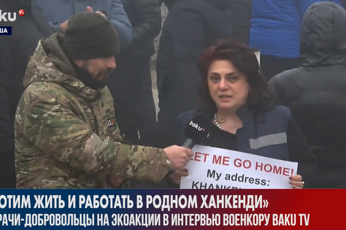Врачи-добровольцы на экоакции готовы работать в Ханкенди - ВИДЕО