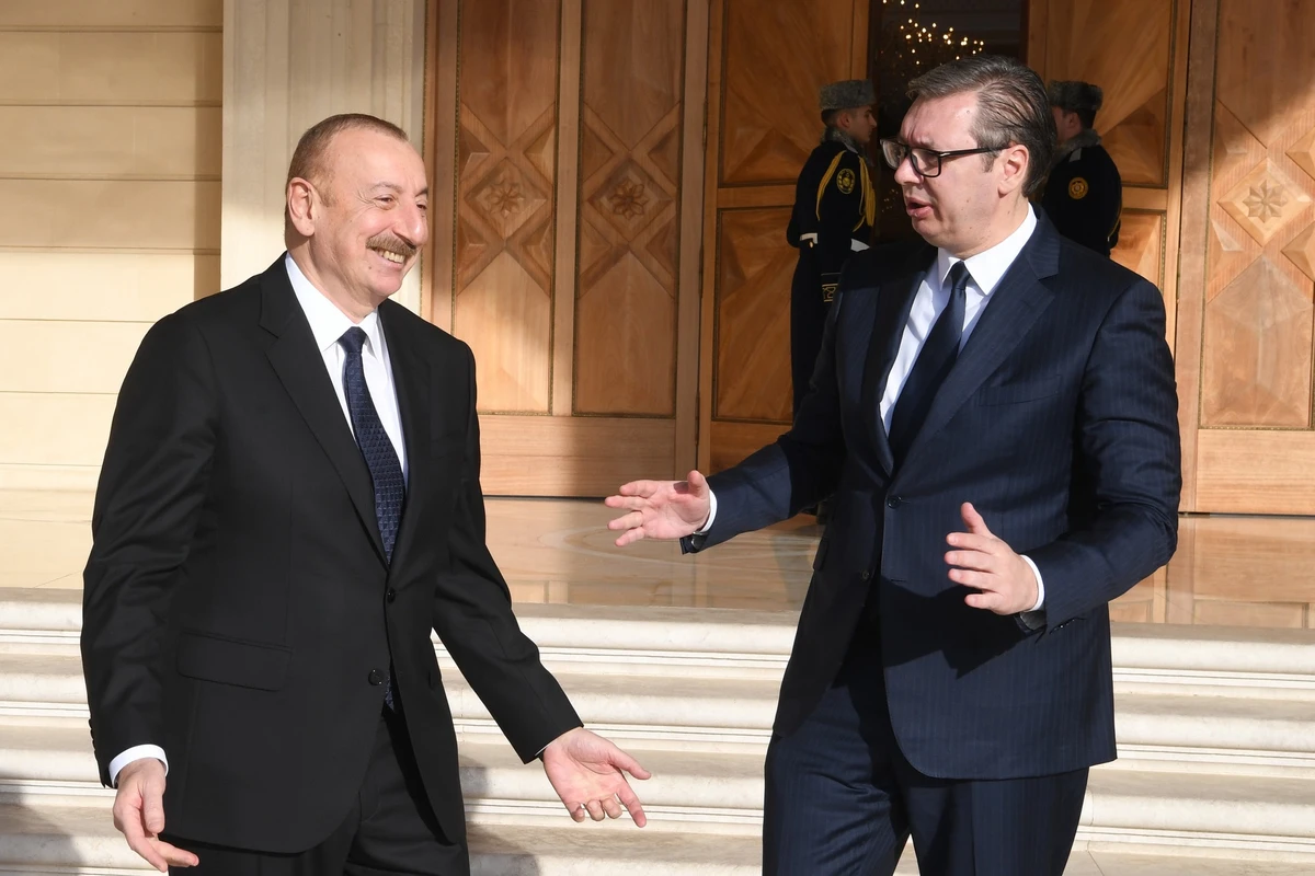 Vuçiç: “İlham Əliyevə və Azərbaycan xalqına təşəkkür edirəm” – FOTO