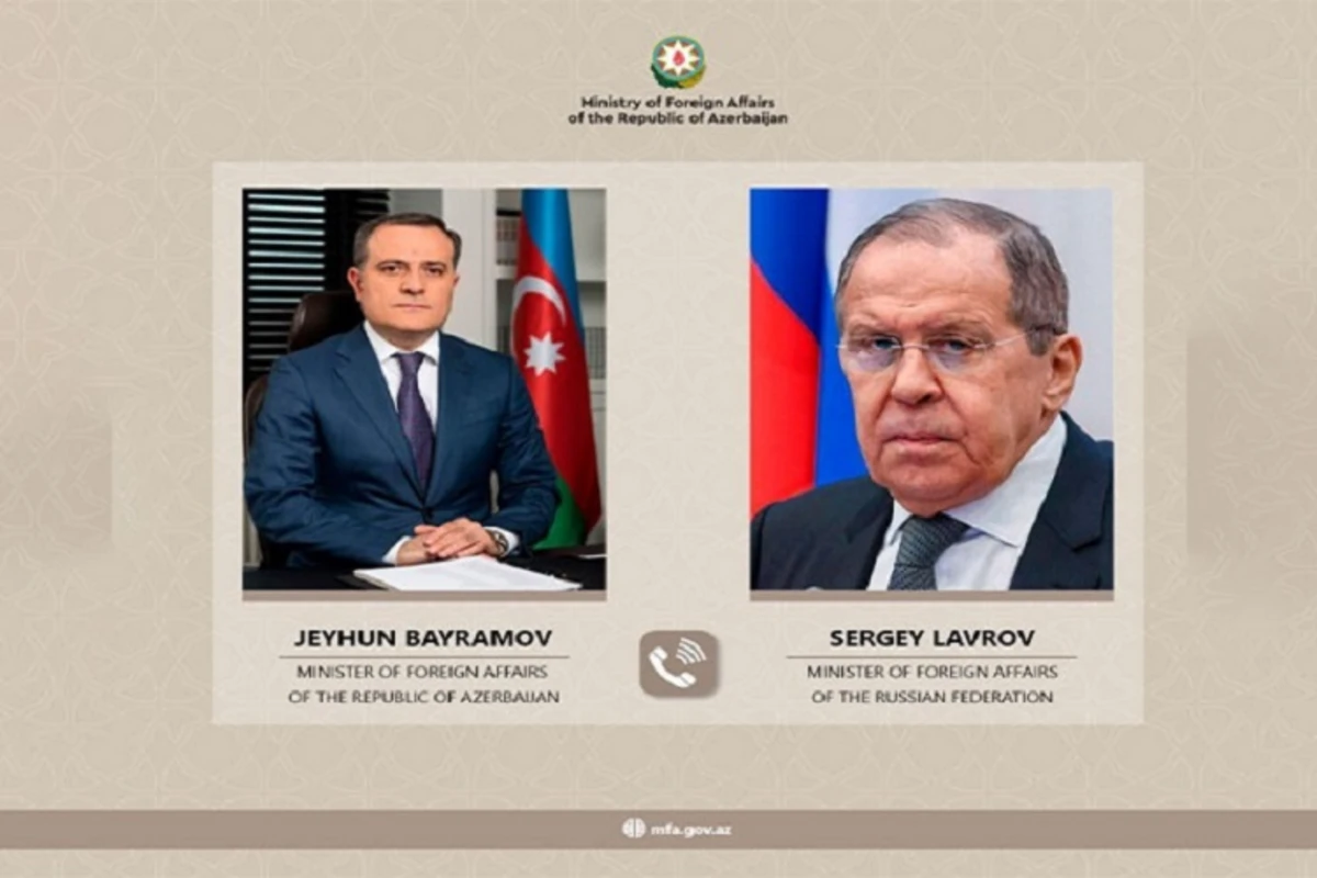 Состоялся телефонный разговор между главами МИД Азербайджана и РФ