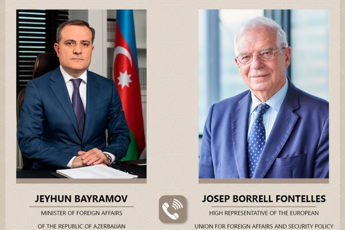 Ceyhun Bayramov Cozef Borellə telefonla danışıb