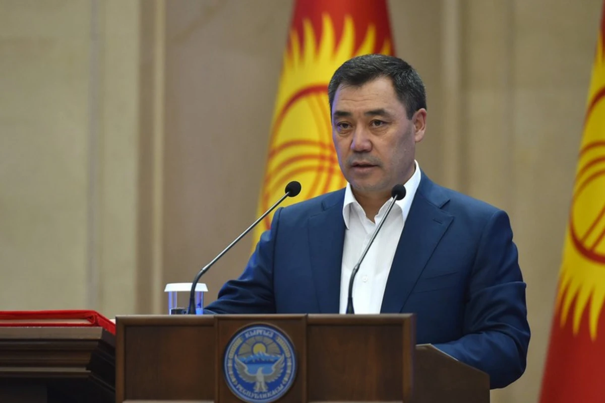 Sadir Japarov İlham Əliyevi təbrik edib