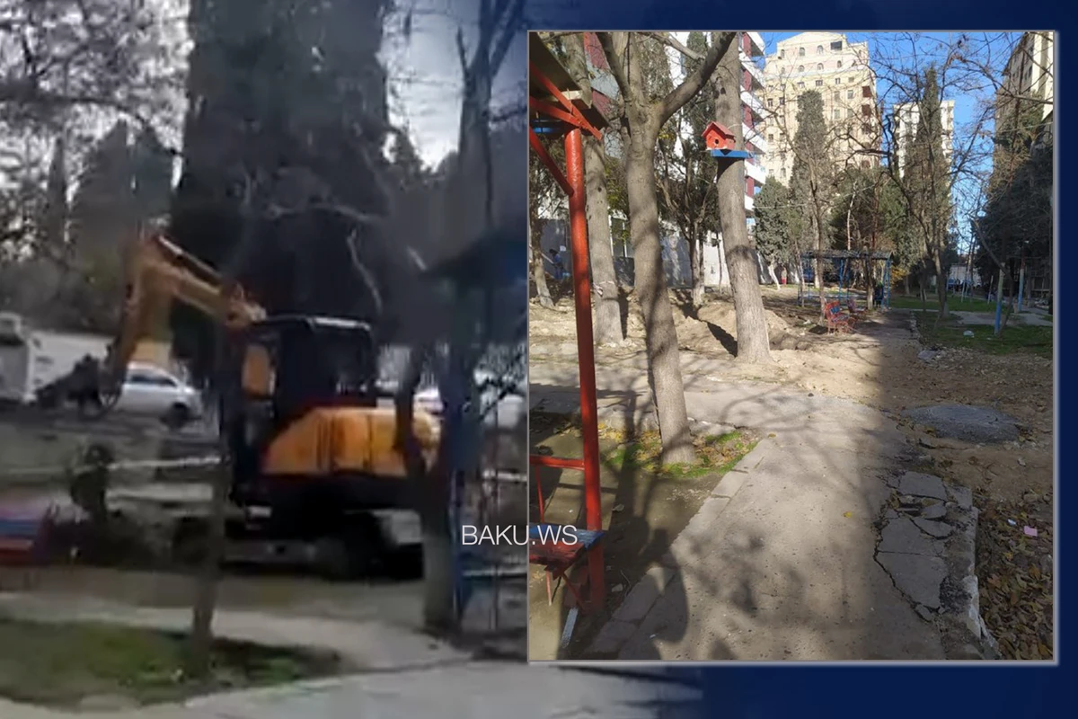 Sakinlər qanunsuz tikintidən şikayətçidir - Rəsmi qurum nə deyir? - FOTO/VİDEO
