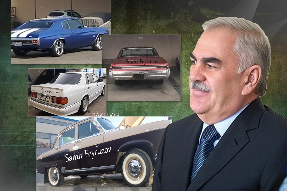 Vasif Talıbovun milyonluq retro maşınları - FOTO/VİDEO