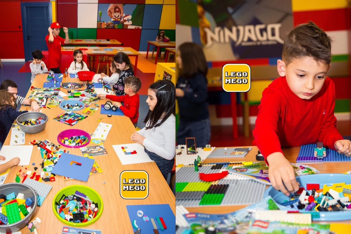 Lego Mego - 500 kq lego uşaqlarınızı gözləyir - VİDEO