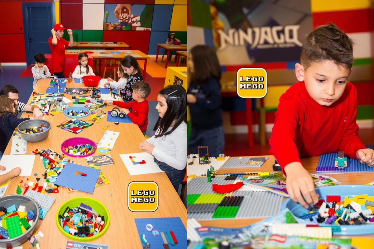 Lego Mego: 500 кг LEGO ждут ваших детей - ВИДЕО