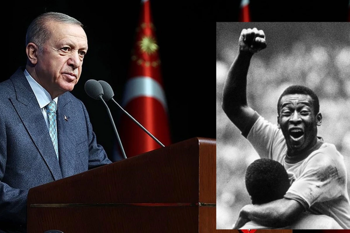 Ərdoğan Peledən yazdı - FOTO