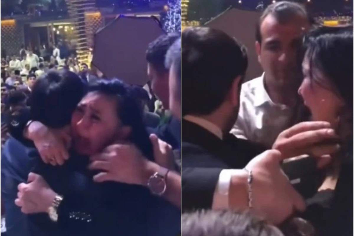 Üzeyir Mehdizadənin FANATI ONA GƏRGİN ANLAR YAŞATDI - VİDEO