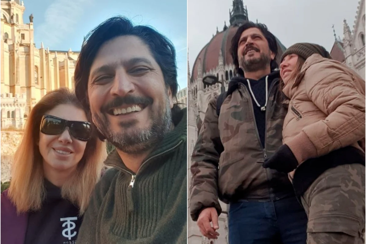 Azərbaycanlı aparıcı Yeni ili həyat yoldaşı ilə Avropada qarşıladı - FOTO/VİDEO
