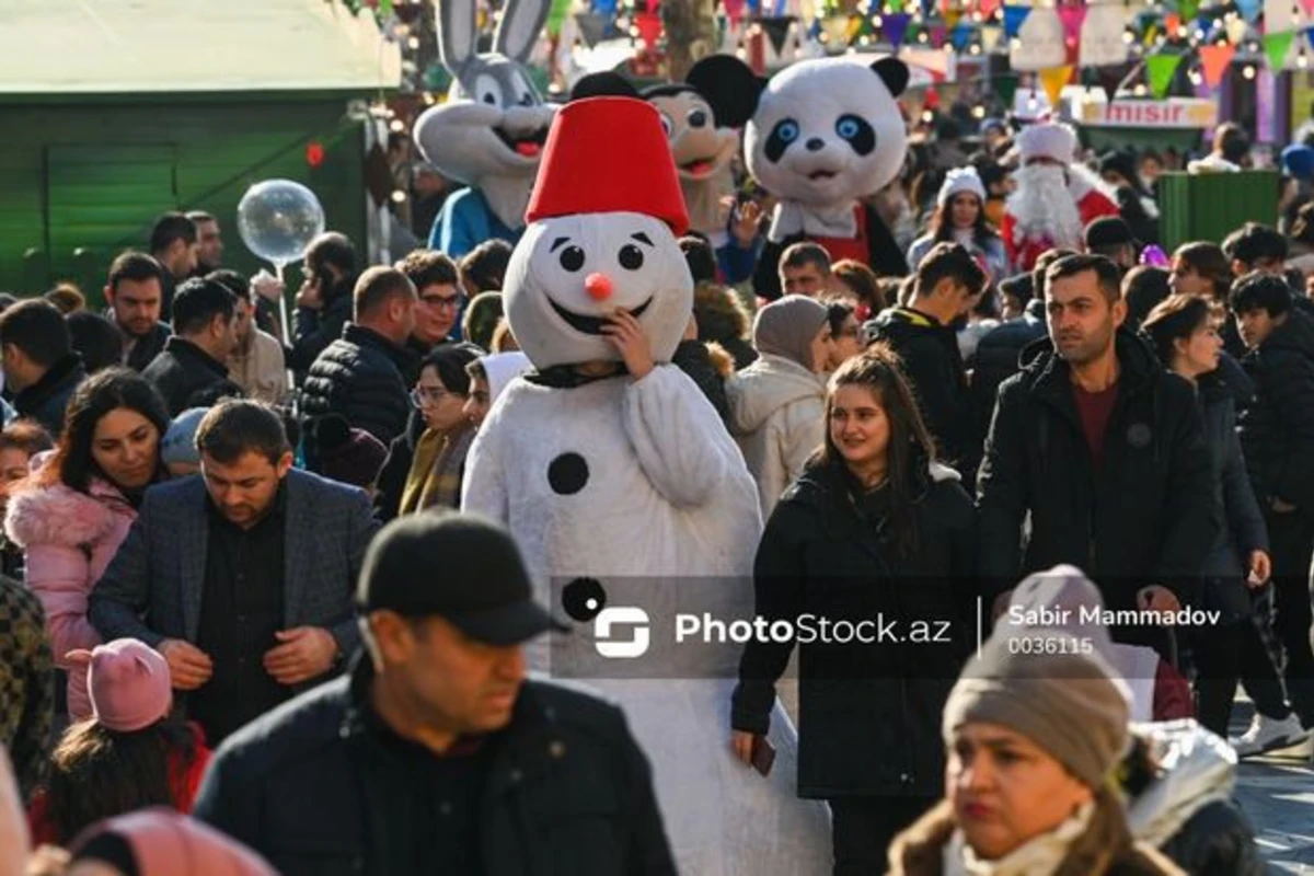 Bakıda 2023-cü ilin ilk günündən FOTOREPORTAJ