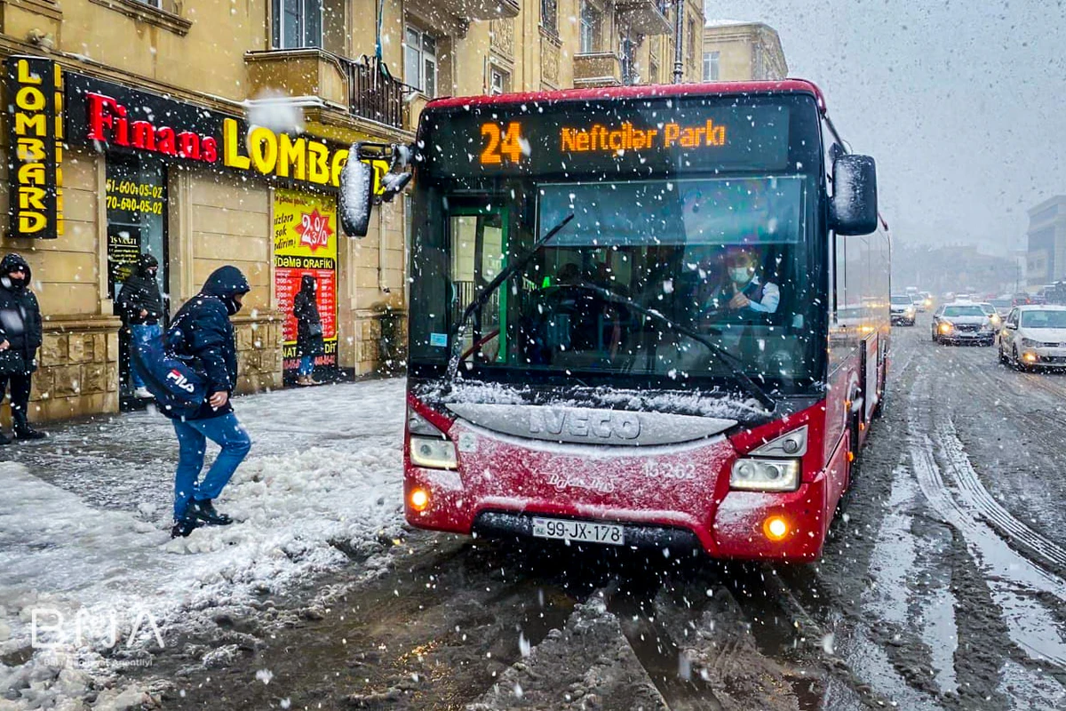 Avtobuslar Bakı qarına hazırdır? - RƏSMİ 