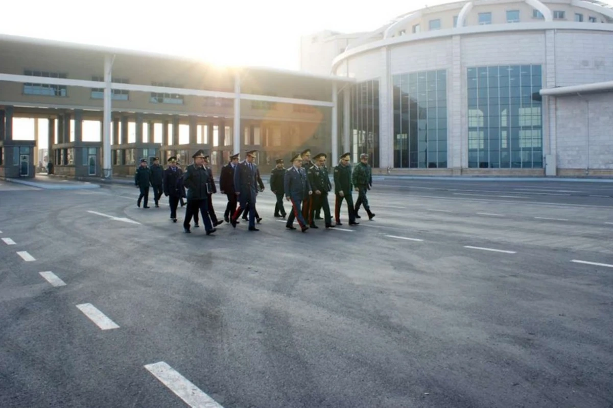 DSX və DGK rəhbərliyi Naxçıvandakı sərhəd-gömrük buraxılış məntəqələrində olub - FOTO
