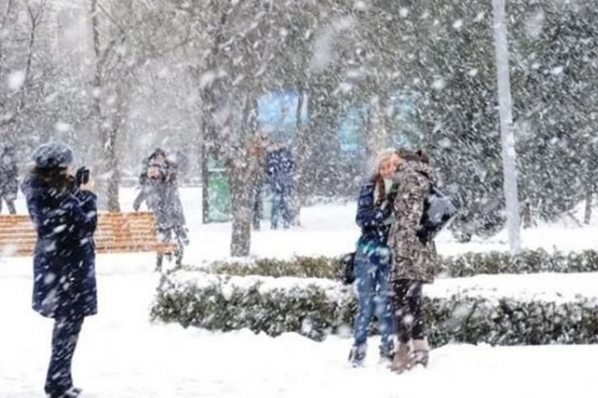 Bakıya bu vaxtdan qar yağmağa başlayacaq