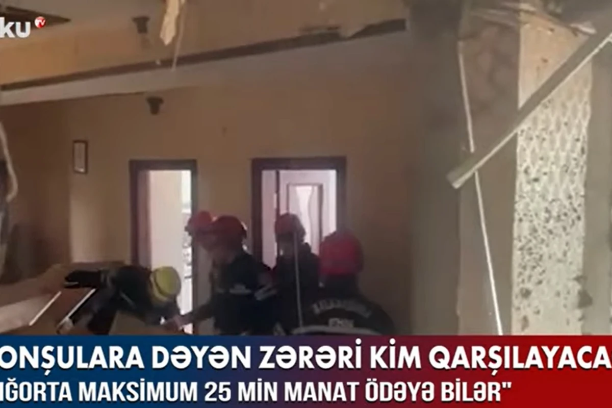 Binəqədidəki partlayışda ev sahiblərinə dəymiş zərəri kim qarşılayacaq? - VİDEO
