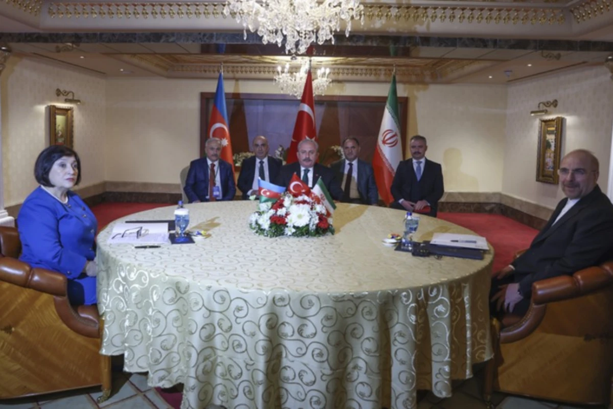 Azərbaycan, Türkiyə və İran parlamentinin sədrləri regional problemləri müzakirə edib