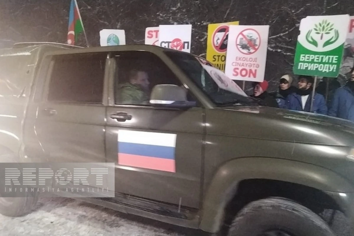 Сегодня по дороге Ханкенди-Лачын беспрепятственно проехали 40 автомобилей РМК - ОБНОВЛЕНО + ФОТО