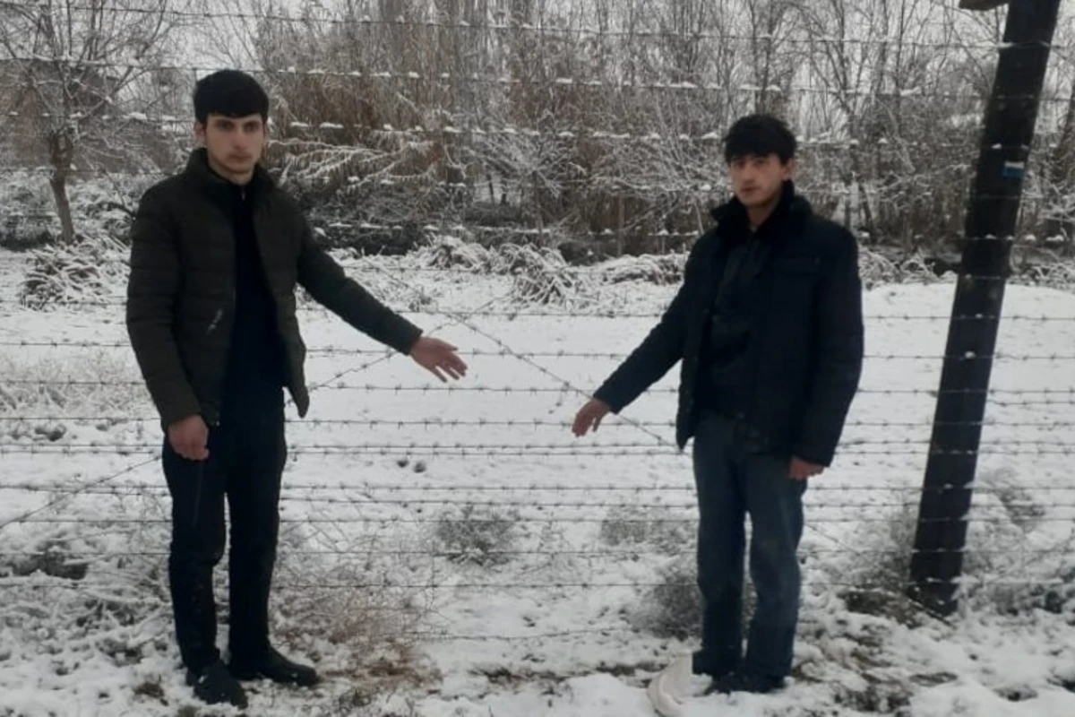 Dövlət sərhədini pozmağa çalışan iki nəfər saxlanılıb - FOTO