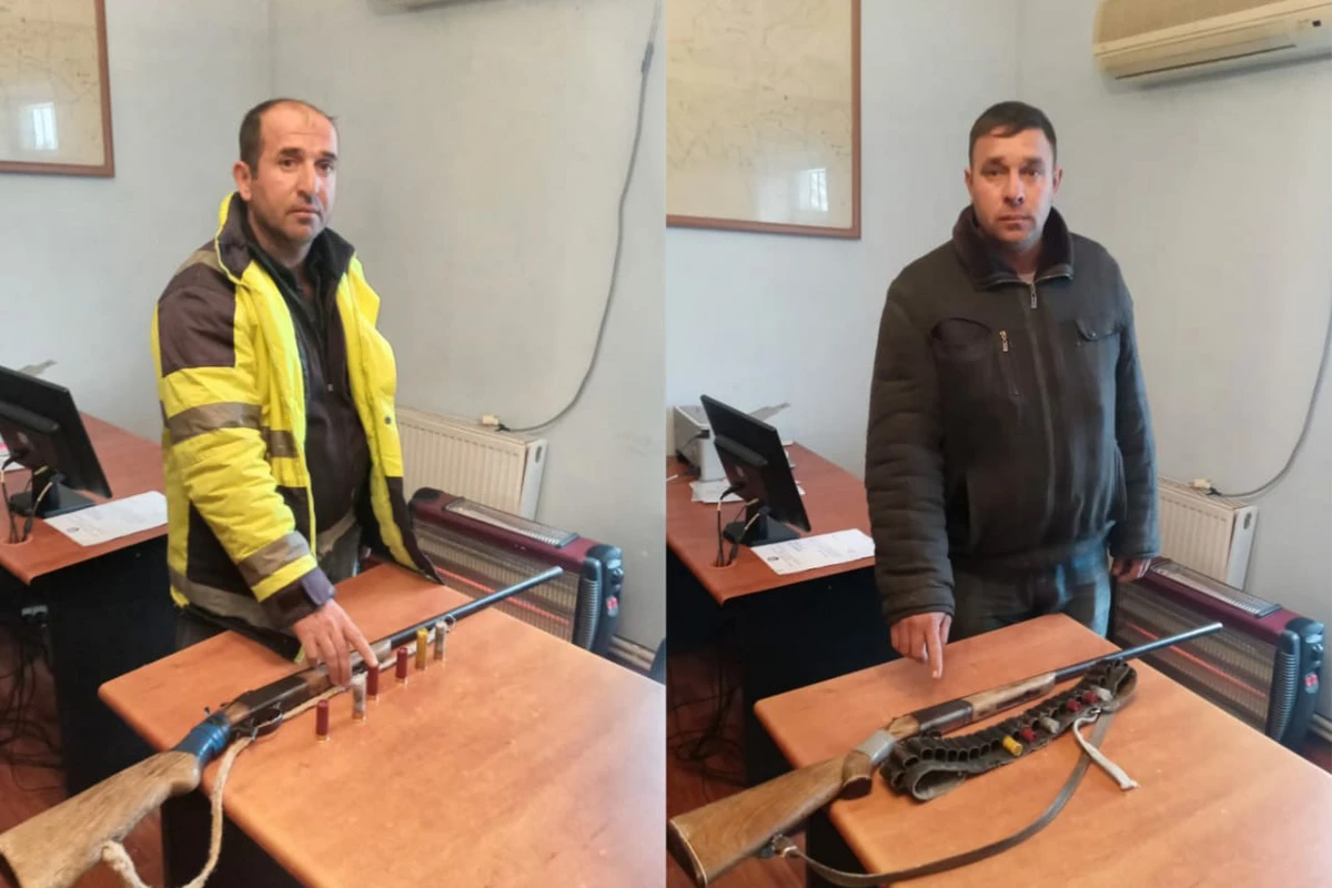 Yaşadıqları evlərdə “Kalaşnikov” avtomatı və narkotik gizlədən şəxslər tutulub - FOTO