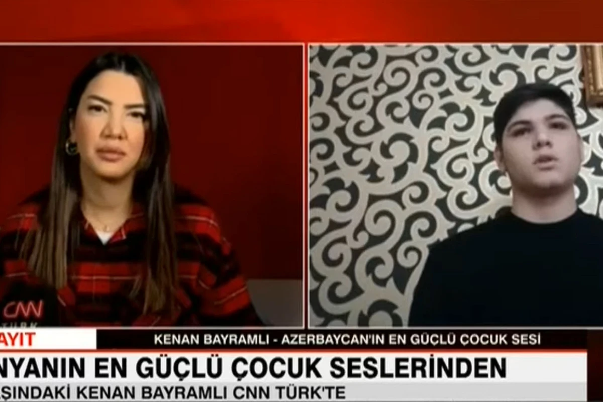 CNN Türk Kənan haqda süjet hazırladı: Dünyanın ən güclü uşaq səsi - VİDEO