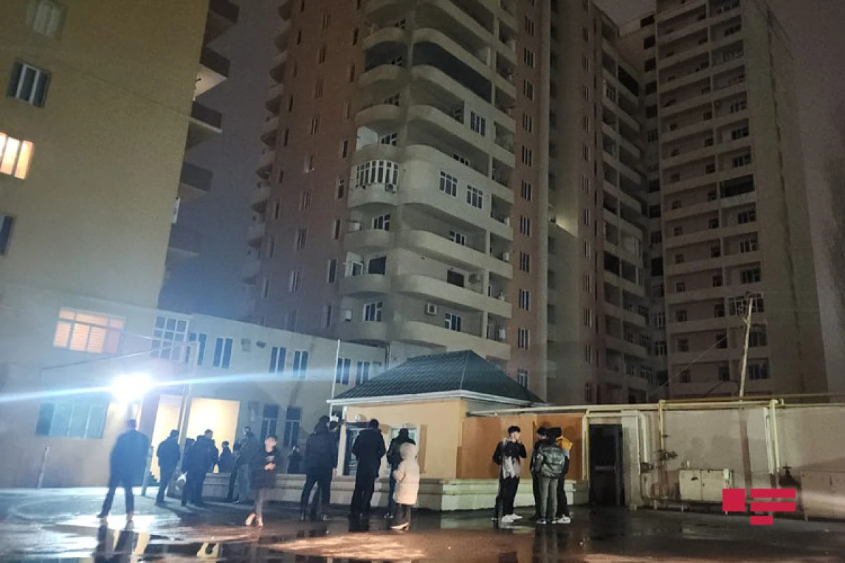 Xırdalanda binanın transformatoru yandı, sakinlər təxliyə edildi - FOTO