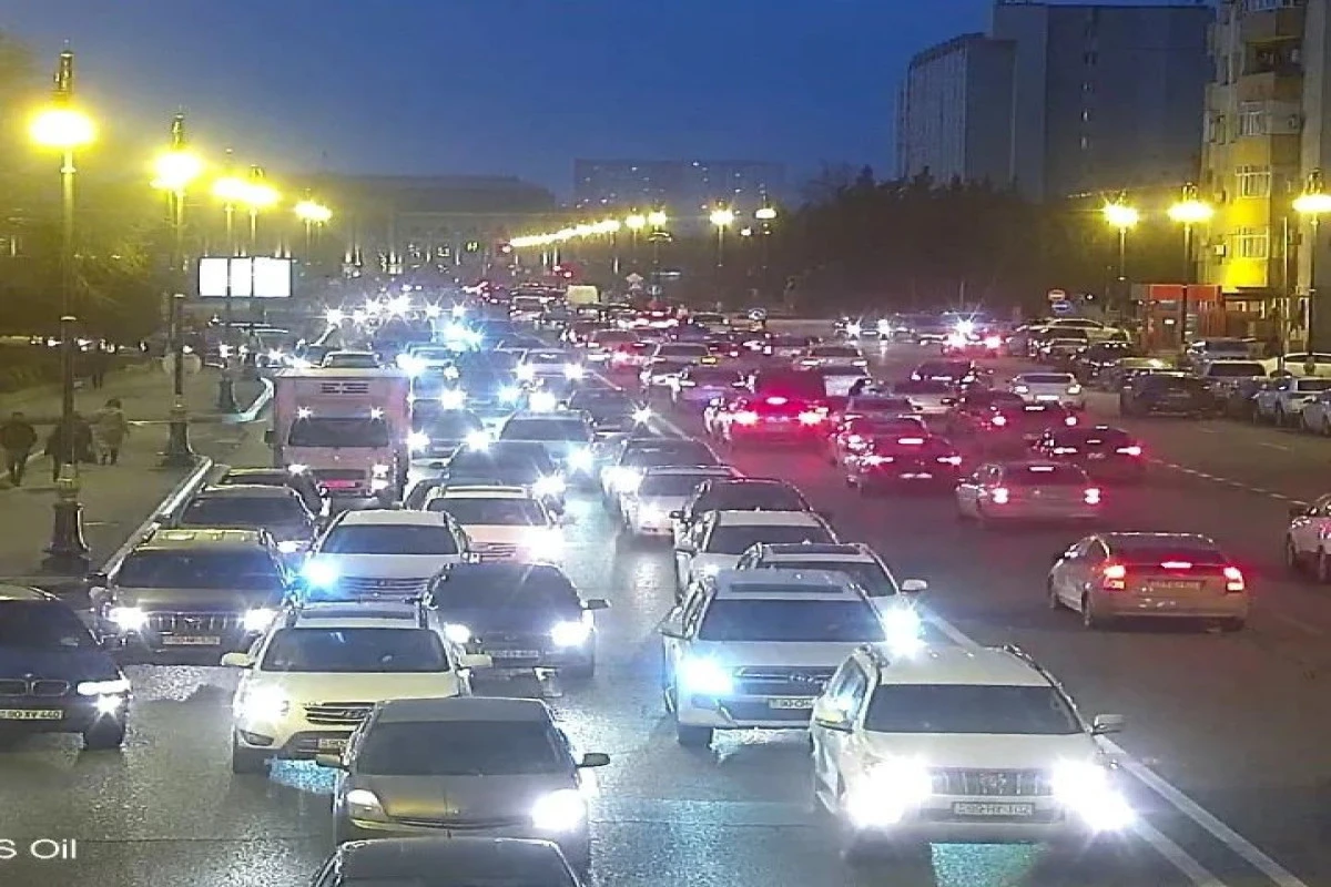 Bakıda sıxlıq olan yollar açıqlanıb