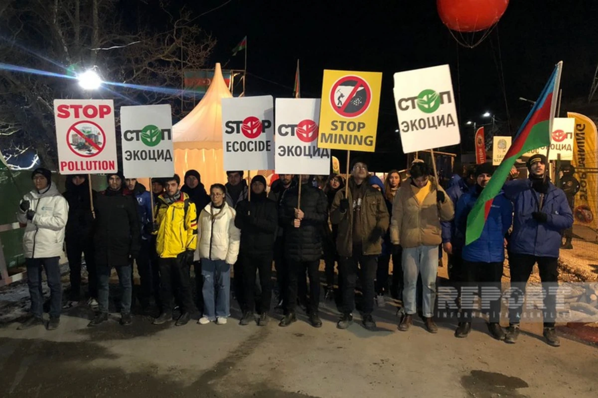 Демонстранты на дороге Ханкенди-Лачын проявляют высокую активность и на 36-й день акции