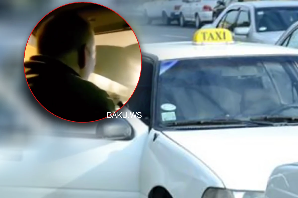 Bakıda xanım sərnişinə əxlaqsız təklif edən taksi sürücüsü saxlanıldı - VİDEO - YENİLƏNİB
