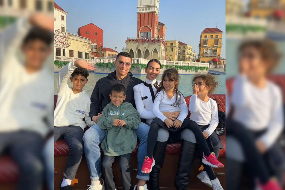 Криштиану Роналду показал, как проводит время с семьей в Саудовской Аравии - ФОТО