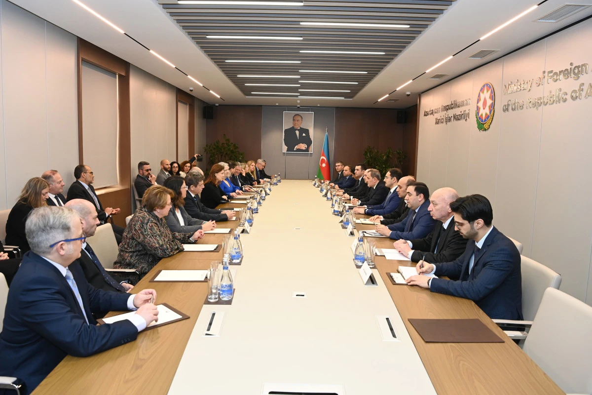 Ceyhun Bayramov İsrail XİN-in siyasi direktoru ilə görüşüb - FOTO