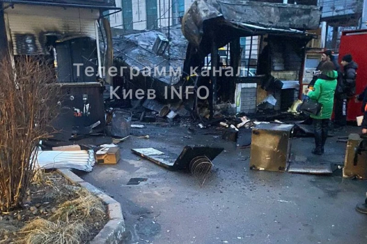 Kiyev metrosunda partlayış olub - FOTO/VİDEO