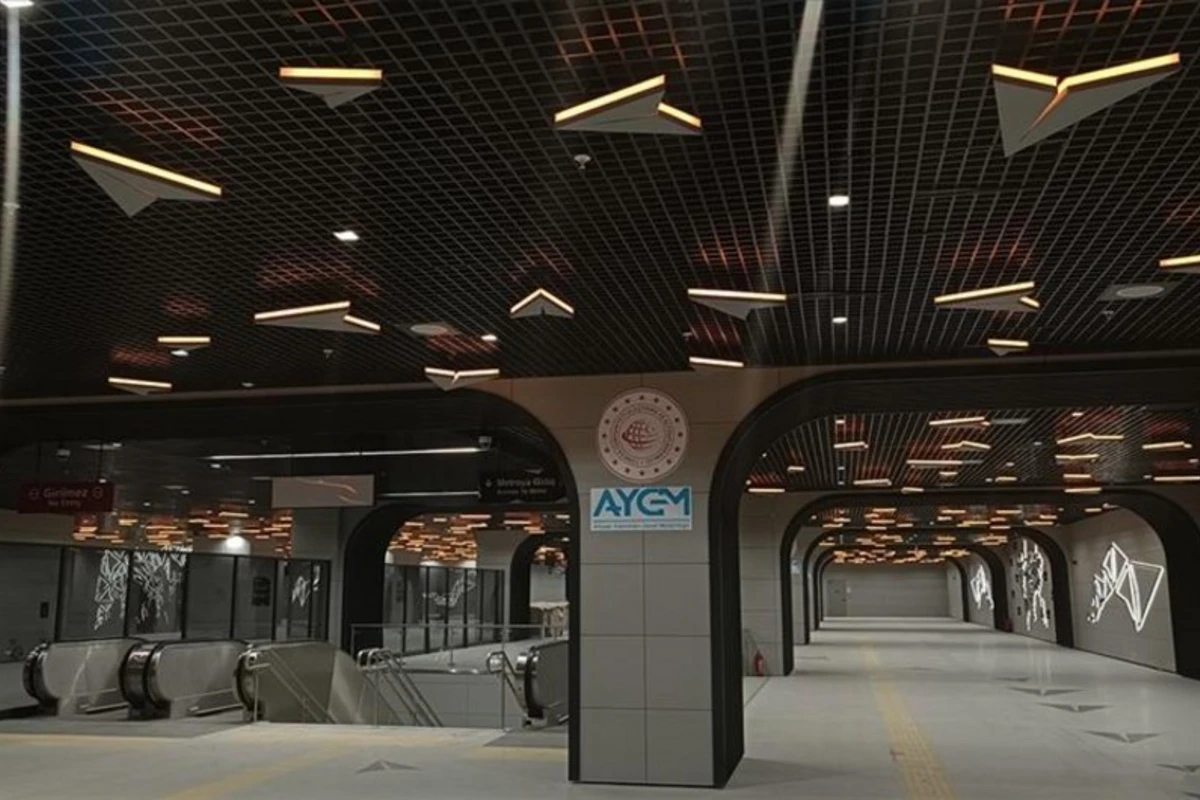 İstanbulda Avropanın ən sürətli metro xətti istifadəyə verilib - FOTO
