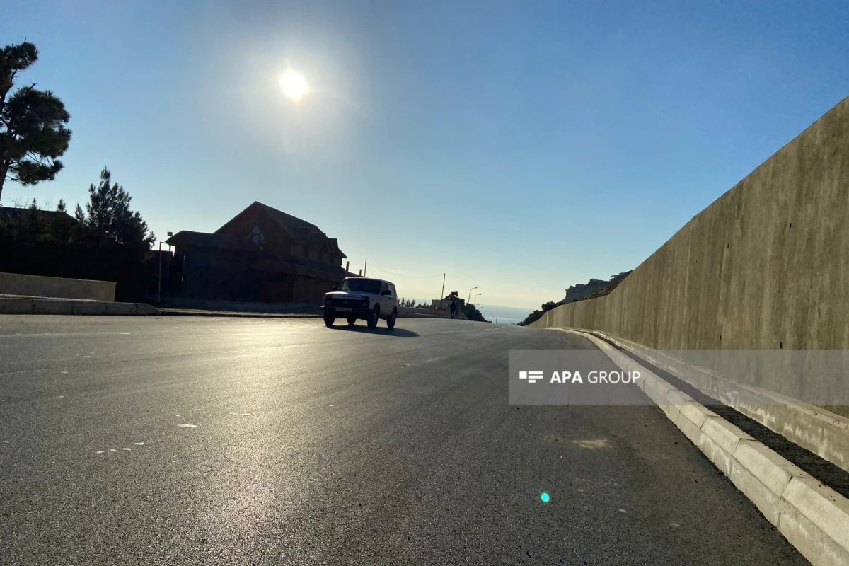 Bakıda bir neçə ay öncə təmirə bağlanan yol açıldı - FOTO