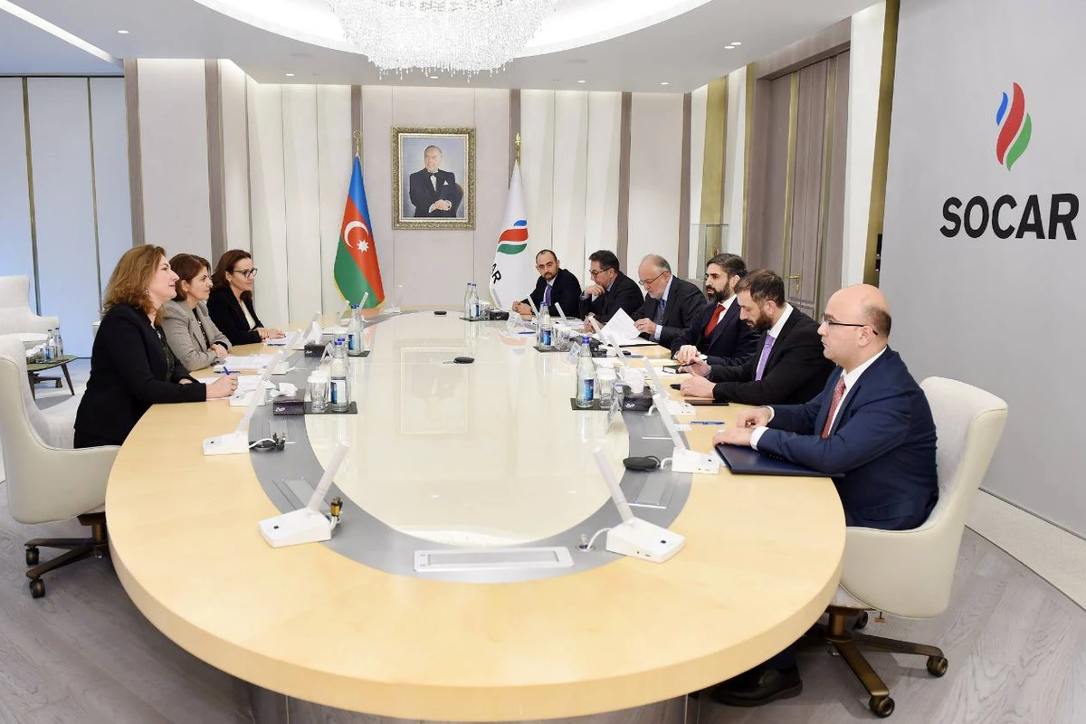 SOCAR и IFC обсудили сокращение выбросов углерода - ФОТО