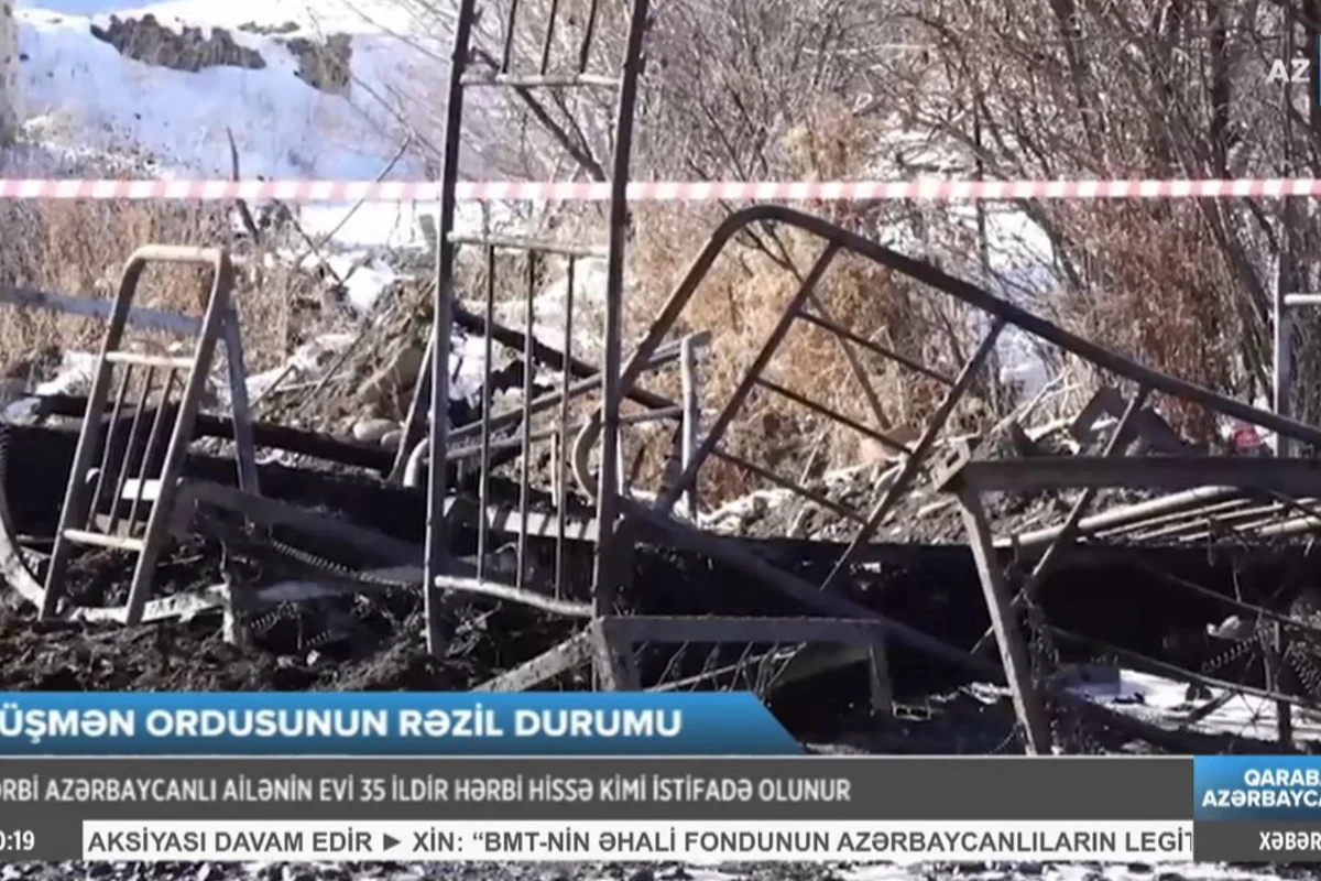 15 erməni əsgərinin yanaraq öldüyü hərbi hissə azərbaycanlının evi olub - FOTO/VİDEO 15 erməni əsgərinin yanaraq öldüyü hərbi hissə azərbaycanlının evi olub - FOTO/VİDEO
