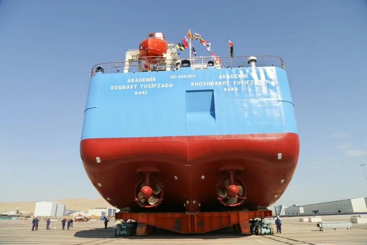 “Akademik Xoşbəxt Yusifzadə” tankeri ilk səfərini reallaşdırıb - FOTO