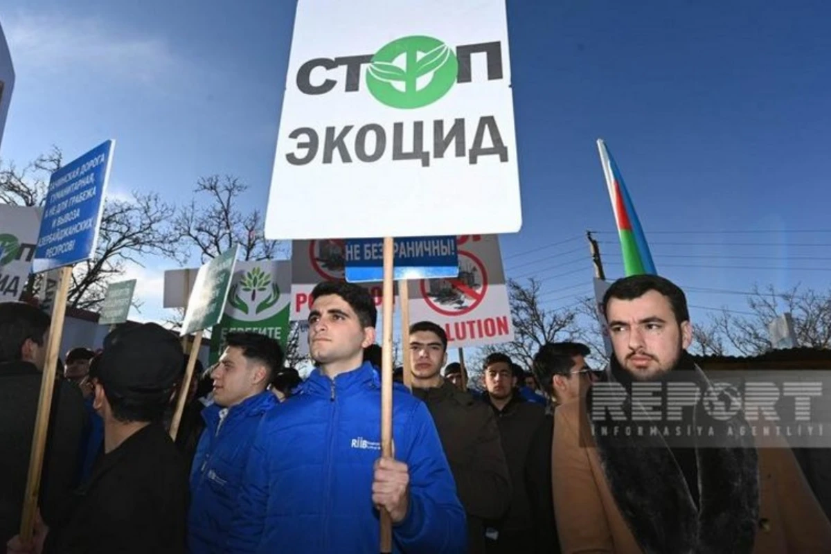 Акция протеста на дороге Ханкенди-Лачын продолжается 47 дней