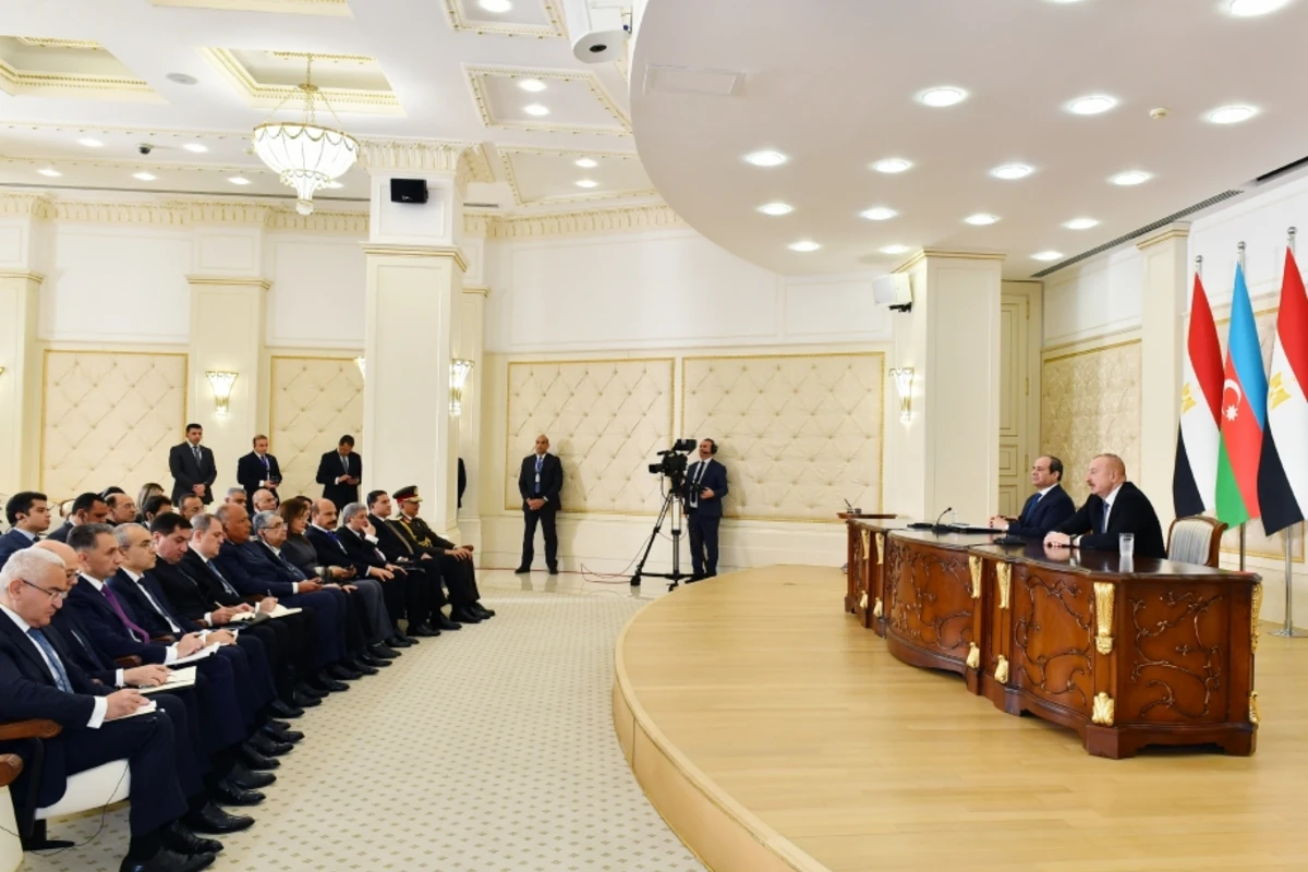 Azərbaycan Prezidenti: Bu gün Misir yerləşdiyi bölgədə sabitləşdirici rol oynayır