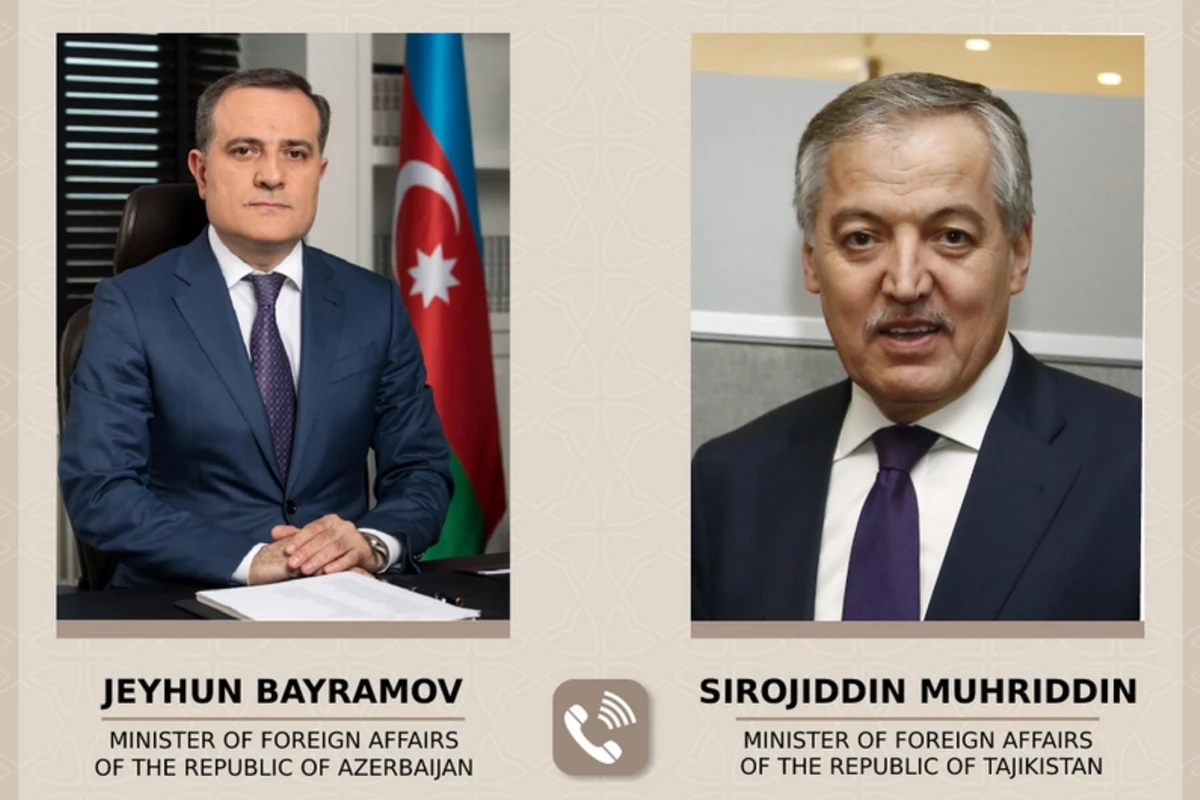 Tacikistan XİN başçısı Ceyhun Bayramova zəng etdi