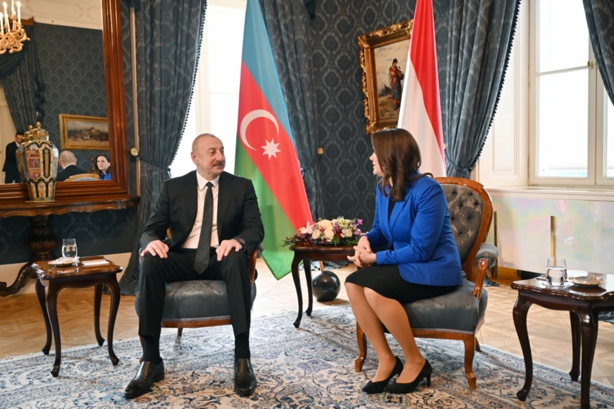 Prezident İlham Əliyevin Macarıstan lideri ilə təkbətək görüşü olub - FOTO/VİDEO - YENİLƏNİB