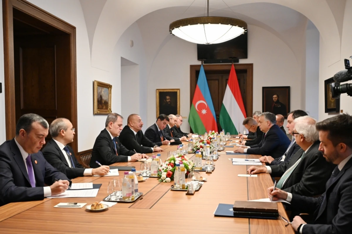 Состоялась встреча Президента Азербайджана и премьера Венгрии в расширенном составе - ОБНОВЛЕНО + ФОТО