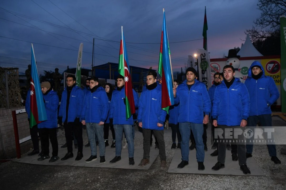 Xankəndi-Laçın yolunda aksiya 52 gecədir davam edir, etirazçıların əhval-ruhiyyəsi yüksəkdir - FOTO