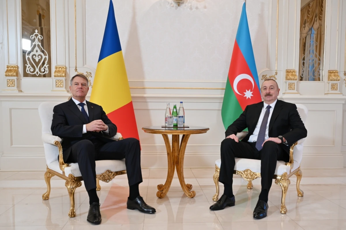 Azərbaycan və Rumıniya prezidentlərinin təkbətək görüşü olub - FOTO
